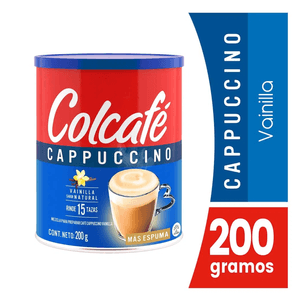 Cappuccino Colcafe Vainilla Lata 200g