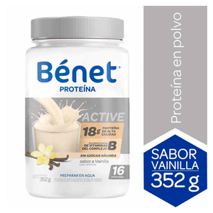 Proteina Benet Vainilla 8 Und 352g