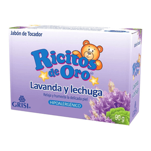 Jabon Ricitos De Oro Lavanda 90g