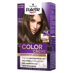 Tinte Palette Cc 6 0 Rubio Oscuro 50gr