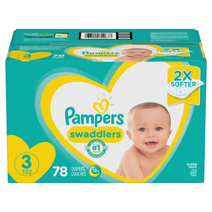  Pampers Swaddlers - Pañales para recién nacidos, talla 1, 140  unidades : Bebés