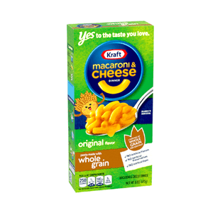 Kraft Mac & Cheese Whole Grain 6oz