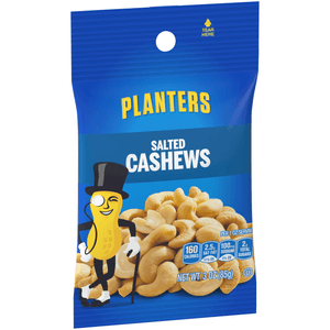 Planters Salted Cashews Big Bag 3oz