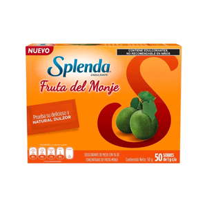 Splenda Fruta Del Monje 50 Sobres