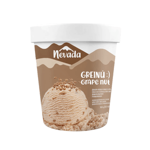 Helado Nevada Grape Nut 1-4 Galon