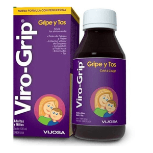 Virogrip Gripe Y Tos Jarabe 120ml