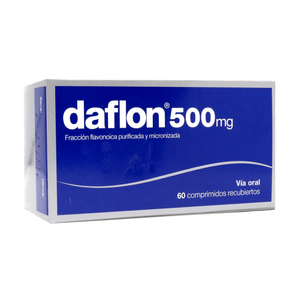 Daflon Servier Rec X 60 Tab 500mg