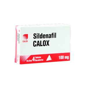 Calox Sildenafil 100 Mg X 4 Tabletas