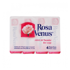 Jabon Barra Avena Rosa Venus 150g Pvp 4x3