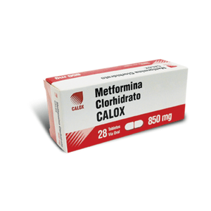 Calox Metformina 850 Mg X 28