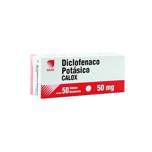 Calox Diclofenaco Potasico 50 Mg X 50