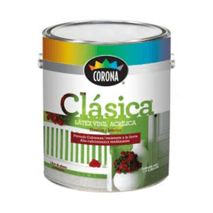 Pintura Corona Clasica Latex Azul Cielo 1Galon   01