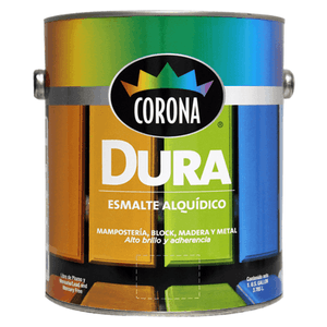 Pintura Corona Dura Aceite Blanco 1Gl   01