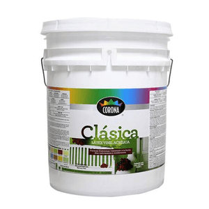 Pintura Clasica Acrilica Blanco 5Gl   05