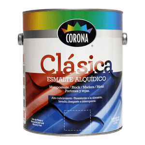 Pintura Clasica Esmalte Acrilica Blanco 2.5 Gl