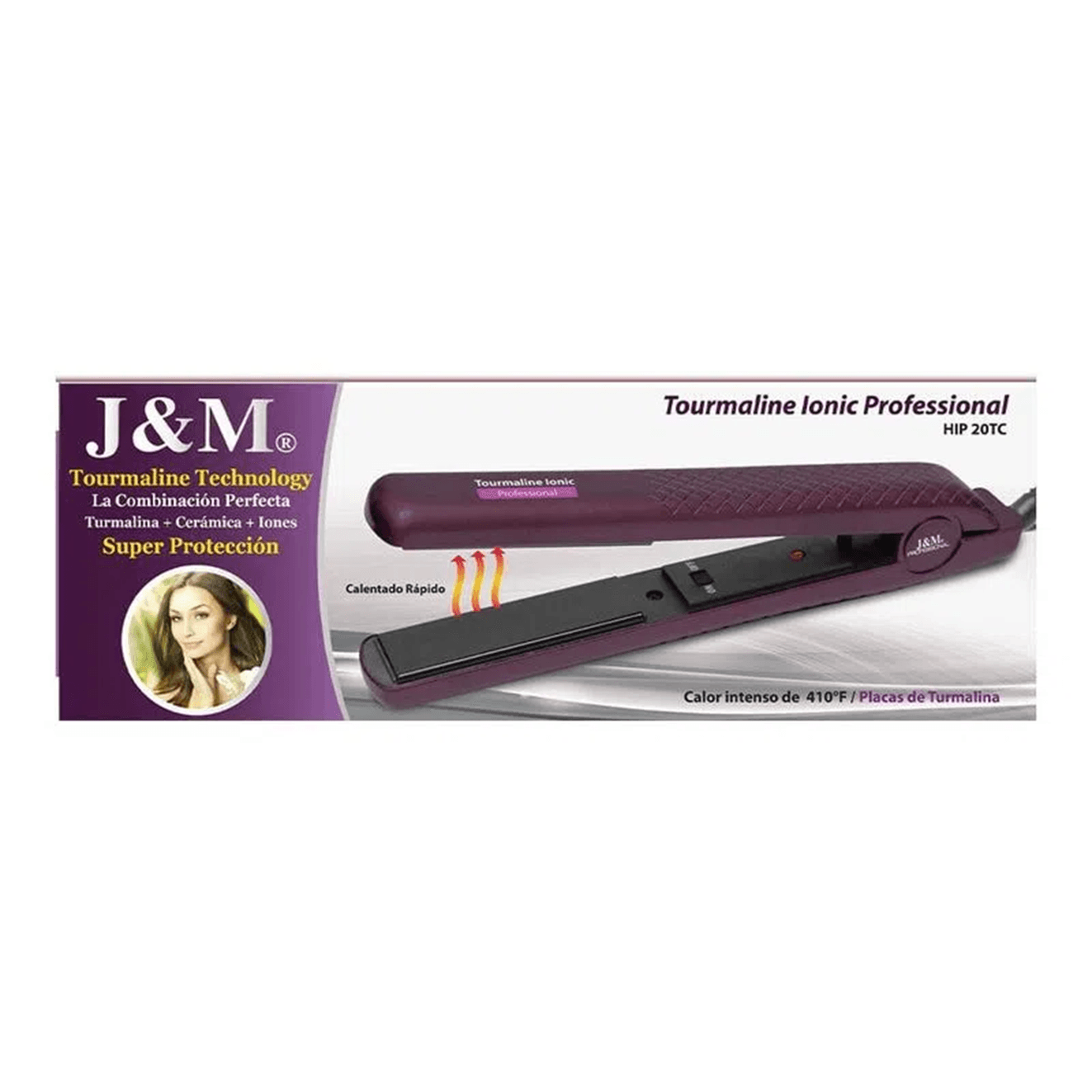 Plancha de pelo discount tourmaline