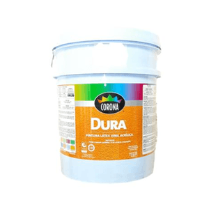 Pintura Corona Dura Latex Blanco Hueso   25