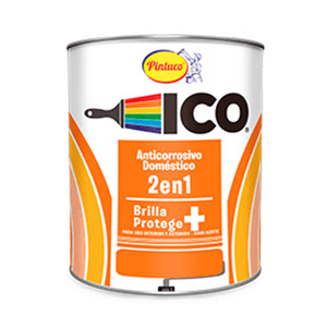 Ico Pintuco Anticorrosivo Negro 01Gl