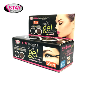 Delineador En Gel Stay Beautiful Ojos y Cejas 2 En 1