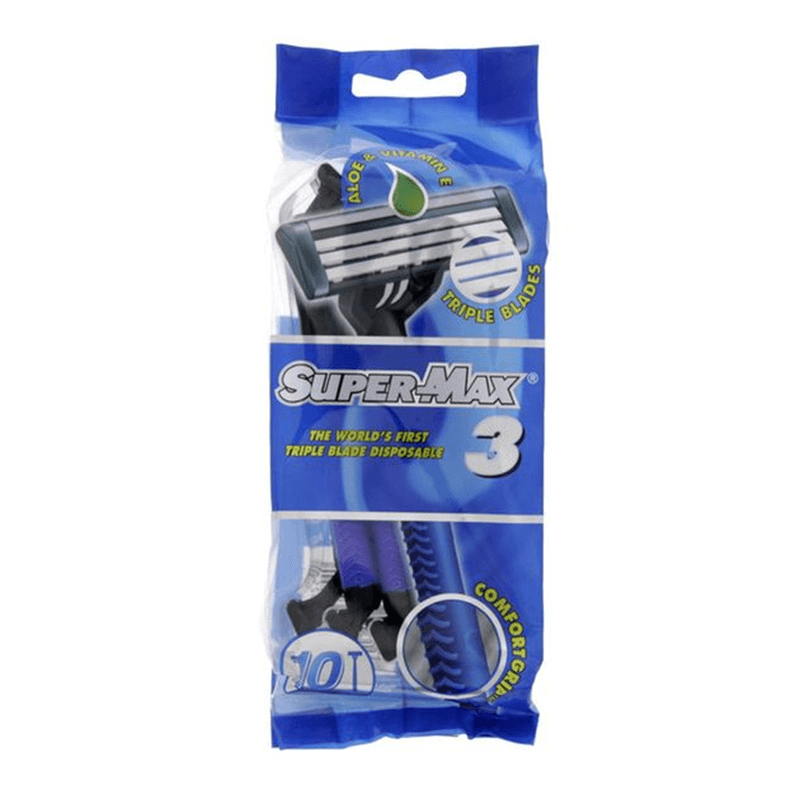 Rasuradora-Supermax-10Un-Comf-Grip-4-P-5013405652540