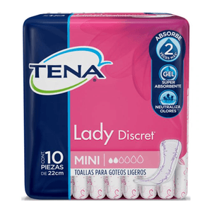 Protectores Tena Lady Mini 10 Toallas