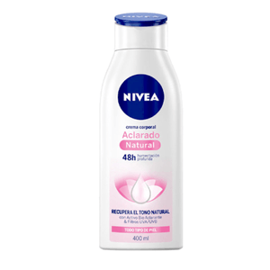 Crema Corporal Aclarado Natural Para Todo Tipo De Piel Nivea 400 Ml.