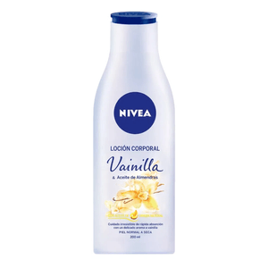 Crema Corporal Nivea Body Vainilla & Oil De Almendra Frasco 400ml