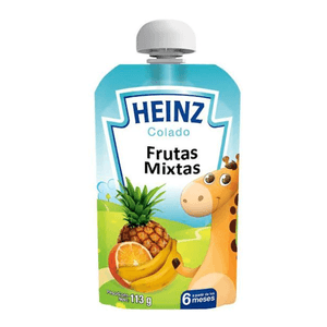 Heinz Colado Pure De Frutas Mixtas Flex 113g