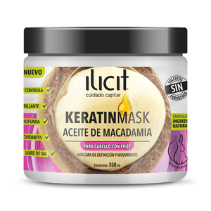 Crema De Tratamiento Capilar Keratinmask De Macadamia 350 Ml
