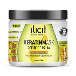Crema De Tratamiento Capilar Keratinmask De Palta 350ml