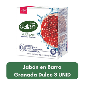 Jabon Dalan Micelar Granada 3pack 125g