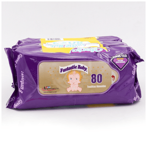 Wipes Fantastic Baby 80 Tripack