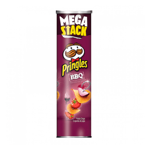 Papas Pringles BBQ Crips Mega Stack 203g