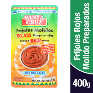 Frijol Molidos Rojo Santa Cruz Sin Picante  400g