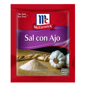 Sal Con Ajo Mccormick 60g En Sobre