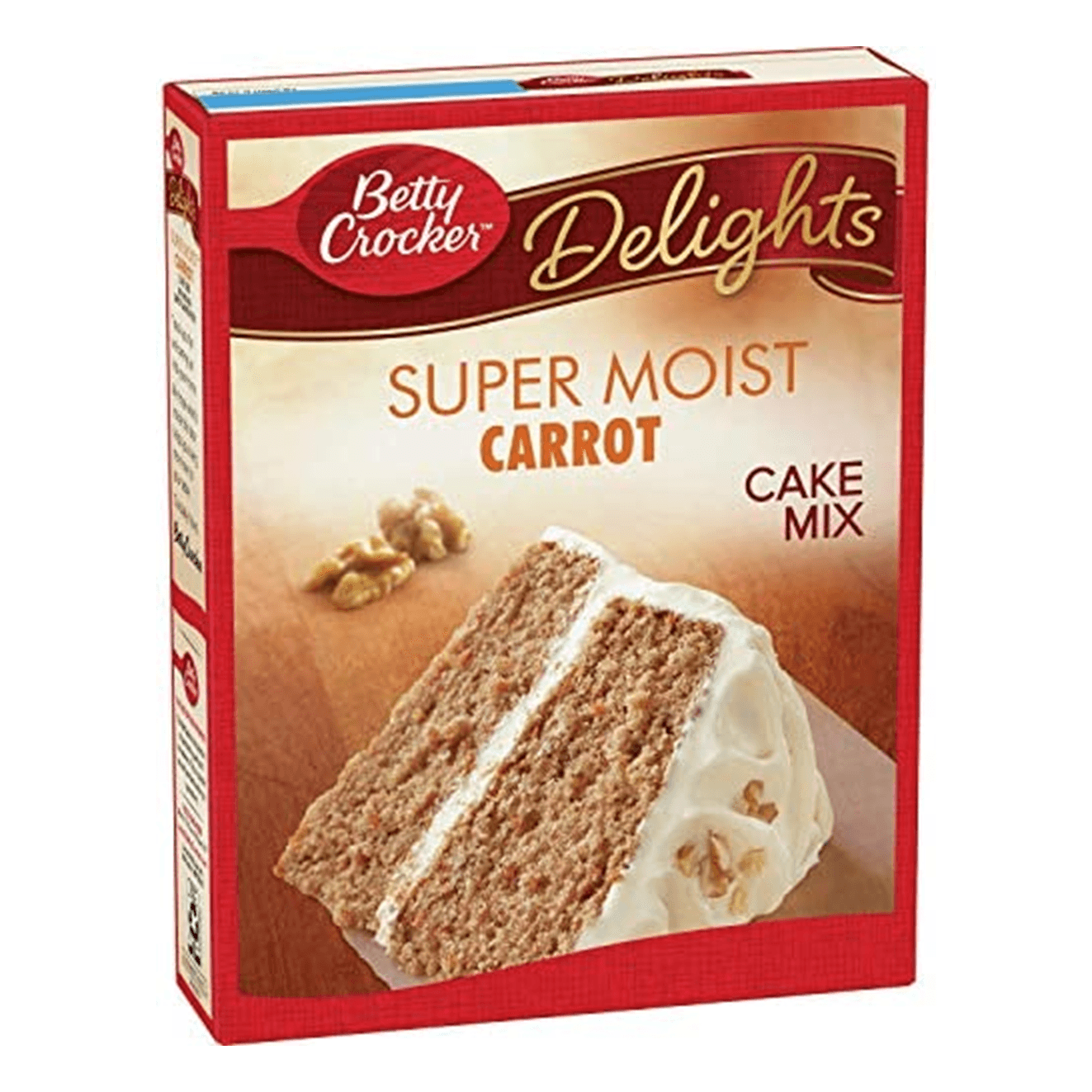 Pastel Betty Crocker Cake Mix Carrot