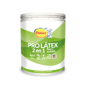 Pintuco 2 En 1 Pro Latex Blanco Hueso 1/