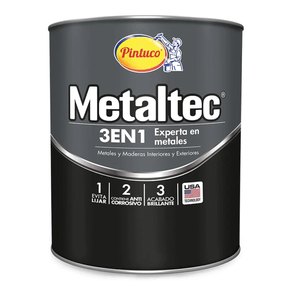Pintura Pintuco Metaltec 3 en 1 Blanco 1Galon