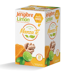 Manza Te Jengibre Miel Limon 26g