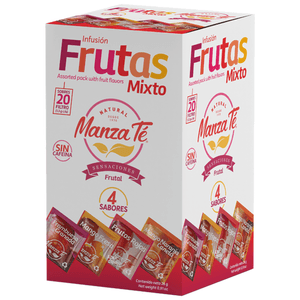 Manza Te Frutas Mixto 26g