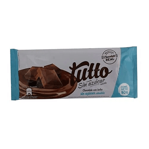 Chocolate Tutto Sin azúcar 80g