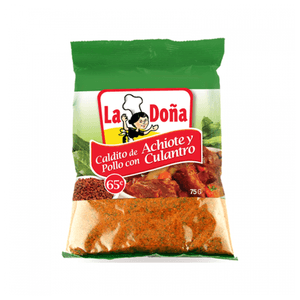 Caldito De Pollo La Dona Achiote Culantro 75g