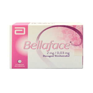 Anticonseptivo Bellaface X 21 Tabletas