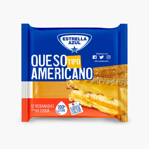 Queso  Estrella  Azul Tipo Americano 12 Reb