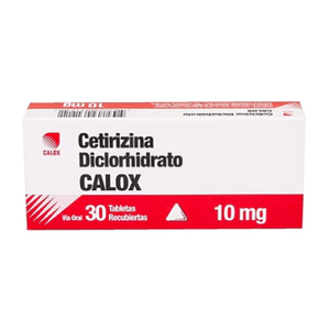 Calox Cetirizina 10mg X 30 S