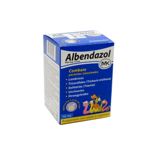 Albendazol Mk Susp400 Mg / 10 Ml