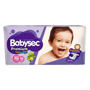 Pañal Babysec Premium Xl 36 Un