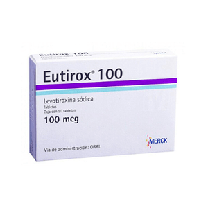 Merck Eutirox 100 Mcg X 50 Tabletas