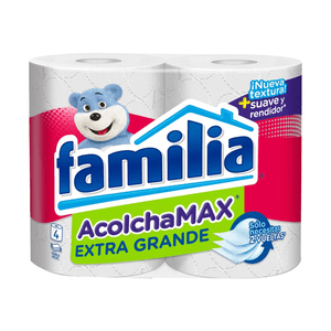 Papel Higiénico Familia Acolchamax Extragrande 4 Rollos