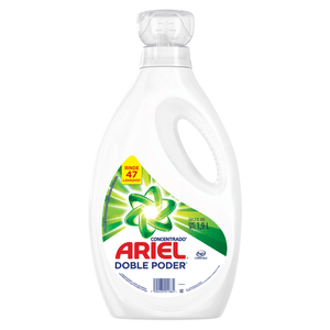 Detergente Liquido Ariel Doble Poder 1900ml